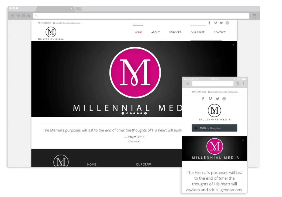 Millennial Media Website